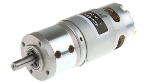 Motoreduktor DC, 5,5 A, 41,3 W, 1750 obr./min, 2240 gcm, RS PRO