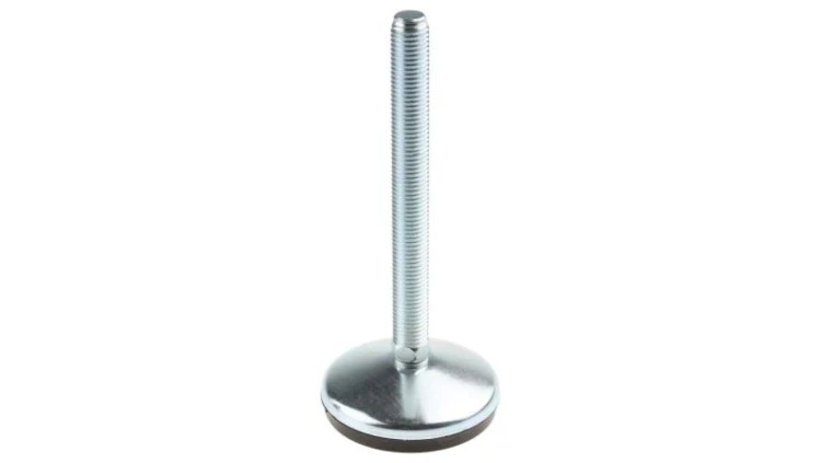 Regulowane nóżki, Ø 80mm, M16, 185, 1000kg 70Shore A, RS PRO