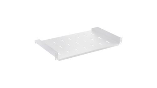 Półka stała do szafy RACK 19 cali 1U 300mm szara