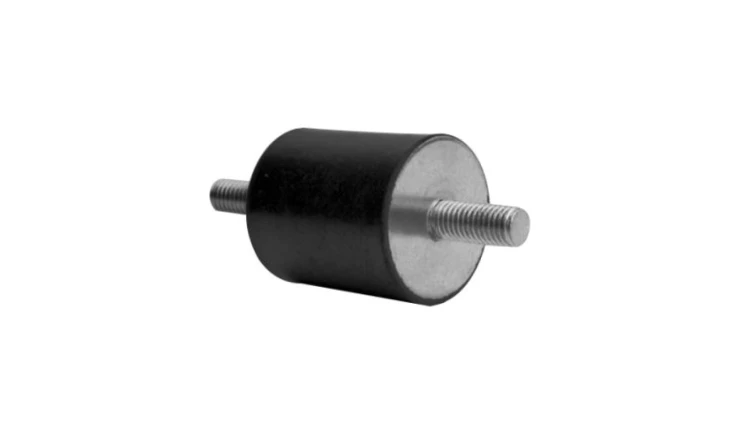 Mocowanie antywstrząsowe, M12, Ø 60mm, materiał: Guma naturalna 65Shore A, RS PRO