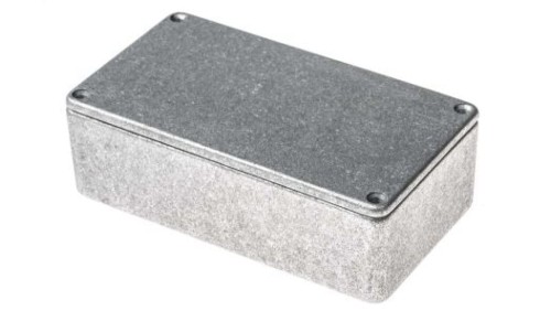 Obudowa ekranowana Srebrny IP54 Neopren, 120 x 65.5 x 39.75mm, RS PRO
