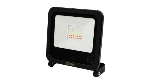 Projektor Naświetlacz Halogen LED line PHOTON 50W 220-240V AC kolorowy RGB sterowanie TUYA 3 lata gwar.
