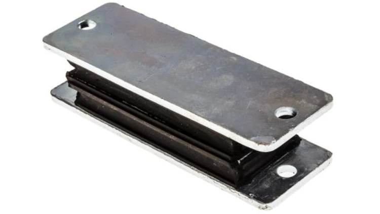 Mocowanie antywibracyjne, Ø 168mm, H 38mm, 700, materiał: Guma naturalna 60 Shore A, RS PRO