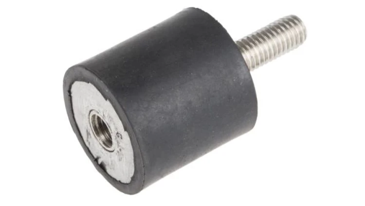 Mocowanie antywstrząsowe, M8, Ø 30mm, materiał: Guma naturalna 60Shore A, RS PRO