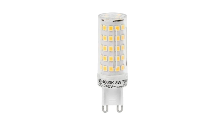 Żarówka LED line G9 8W 4000K 750lm barwa neutralna 220-240V 3 lata gwar.