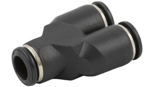 Pneumatic Y Tube-to-Tube Adapter, 20 barów