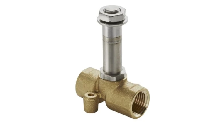 Zawór elektromagnetyczny 2-drogowy, NC, przyłącze G, 1/4cal, RS PRO