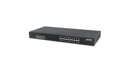 Switch Gigabit 16x 1000Mbps RJ45 PoE/PoE+ 220W Rack 19 560993