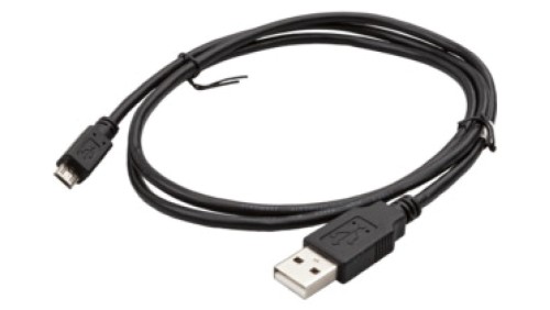 Złącze kablowe wtyk prosty USB-2.0 Micro B 4-pinowe wtyk prosty USB A 4-pinowe 1m PVC VK100U44