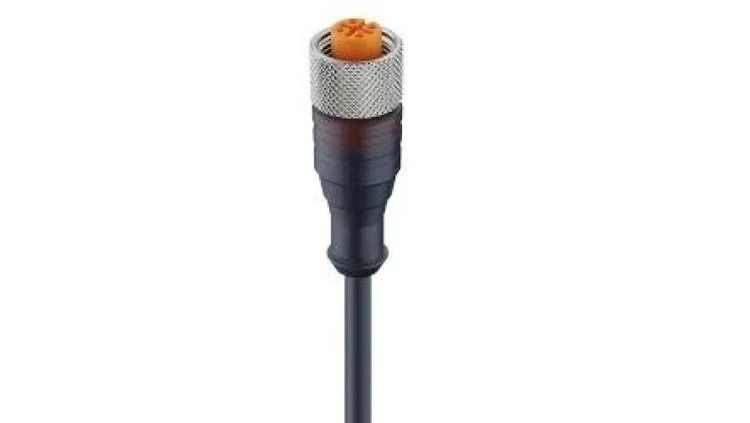 Kabel konfekcjonowany sensor/aktuator jednostronnie zakończony M12 4-pin żeńska z kablem 20m RKT 4-07/15 M