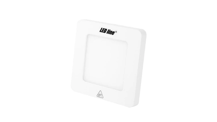 LED line Panel natynk podtynk Easy Fix 6W 4000K 470lm kwadrat 3 lata gwar.