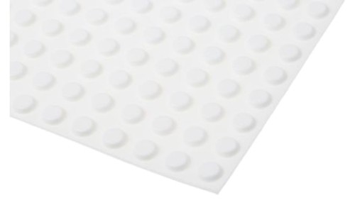 Nóżki antywibracyjne, 12.7mm, Okrągła
