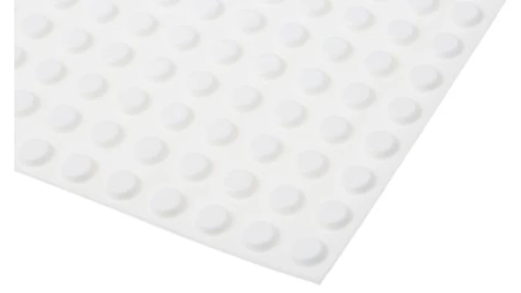 Nóżki antywibracyjne, 12.7mm, Okrągła