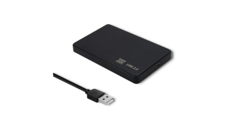 Qoltec Obudowa/kieszeń do dysków HDD/SSD 2.5 SATA3 USB 2.0 Czarny