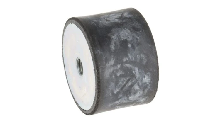 Mocowanie antywstrząsowe, M6, Ø 30mm, materiał: Guma naturalna 50Shore A, RS PRO