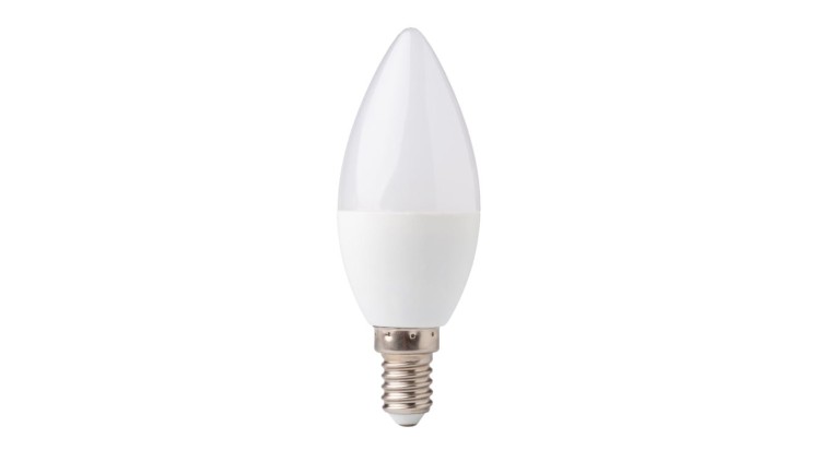 Żarówka LED świeczka E14 3W 270lm Barwa Zimna 6500K EC79280