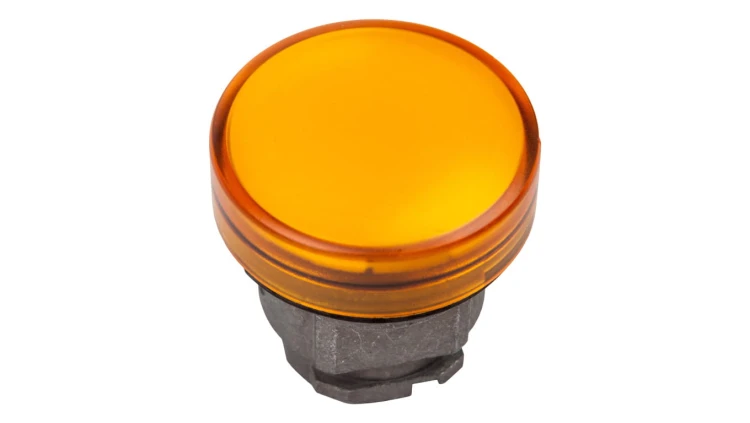 Główka lampki sygnalizacyjnej 22mm pomarańczowa ZB4BV053