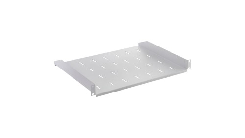 Półka stała do szafy RACK 19 cali 1U 350mm szara