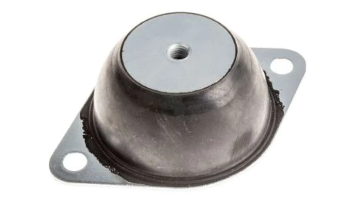 Mocowanie antywibracyjne, M10, Ø 151mm, H 45mm, 220, materiał: Guma naturalna 60 Shore A, RS PRO