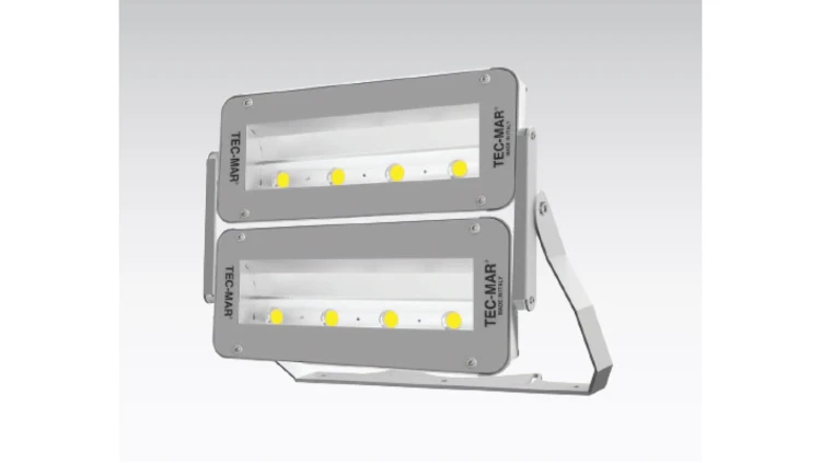 Projektor LED LORD 5 HP 600W 80184lm 134lm/W (zam.1000W) 4000K RA70 MOD.AR (SILVER) IP66 7 lat gwarancji Made in EU