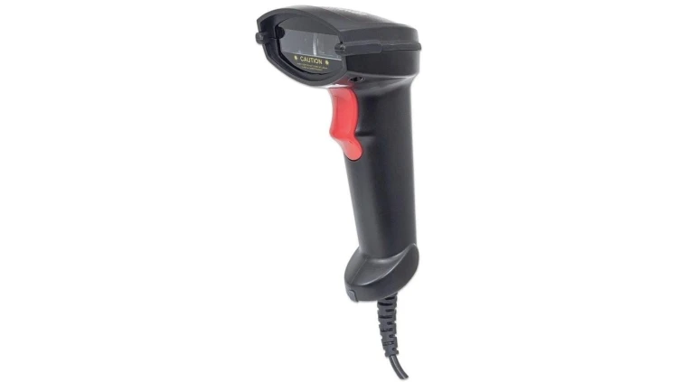 Skaner kodów kreskowych Laserowy 1D Zasięg 300Mm USB 177429