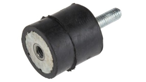 Mocowanie antywstrząsowe, M6, Ø 25mm, materiał: Guma naturalna 60Shore A, RS PRO