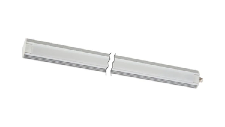 Oświetlenie LED miejsca pracy 19x250x19mm białe światło 4,6W 270lx 5000K 22-30V DC złącze M8 3pin IP40 AO000340