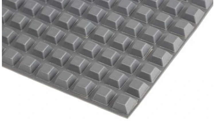 Nóżki antywibracyjne, 12.7mm, Okrągła