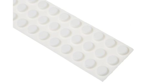 Nóżki antywibracyjne, 9.5mm, Okrągła