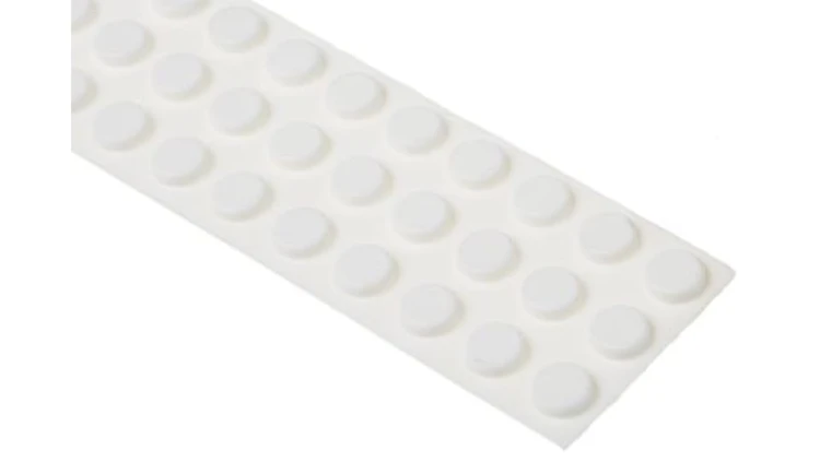 Nóżki antywibracyjne, 9.5mm, Okrągła