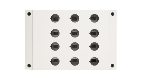 Obudowa kasety 12-otworowa 22mm szara IP67 M22-I12 222688