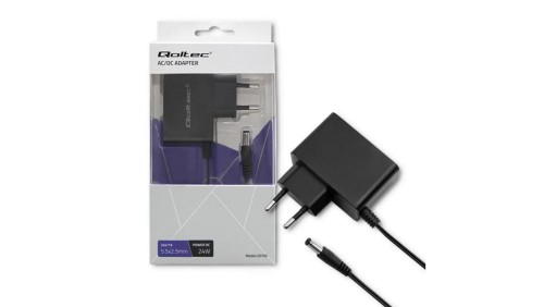 Qoltec Zasilacz wtyczkowy 24W 24V 1A 5.5*2.5