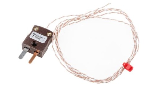 Termopara typ T do +250C 1m kabel 1m IEC