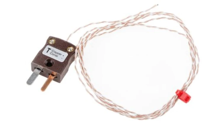 Termopara typ T do +250C 1m kabel 1m IEC