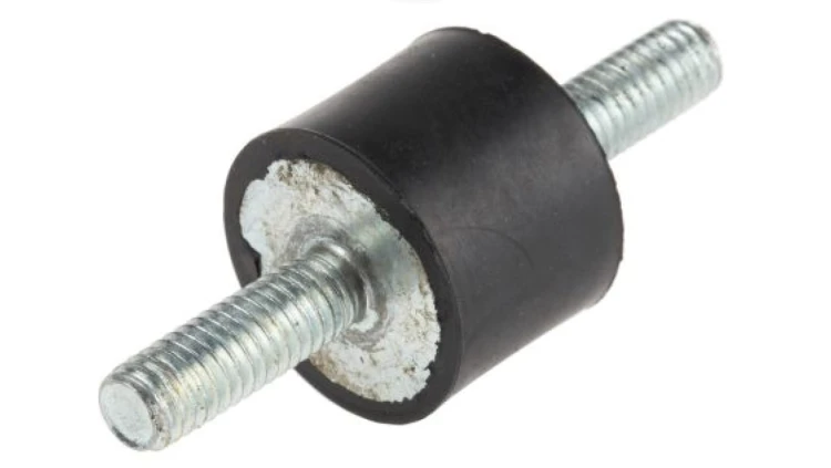 Mocowanie antywstrząsowe, M6, Ø 20mm, materiał: Guma naturalna 60Shore A, RS PRO