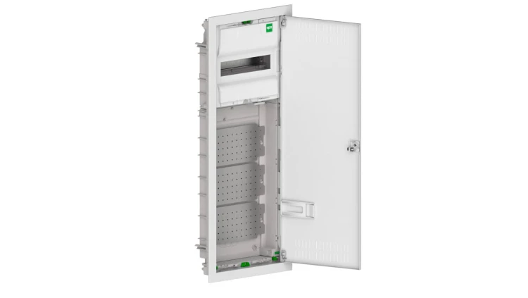 Rozdzielnica modułowa MSF TWIN RP 1x12 (N+PE) + 3x12 podtynkowa multimedialna IK05 IP30 2015-01