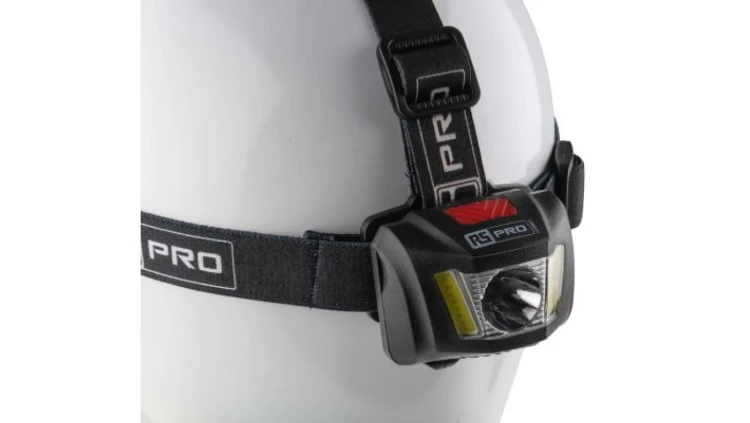 Latarka nagłowna, jasność 300 lm RS PRO 92g Nie