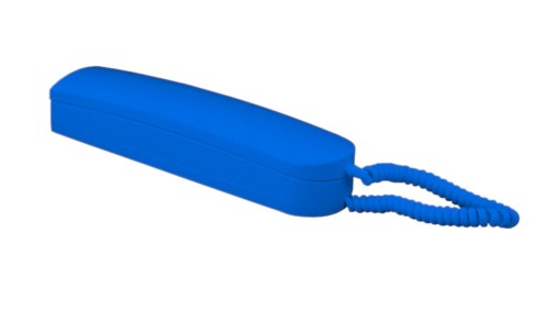 Domofon słuchawkowy unifon LM-8/W-5 SOFT niebieski