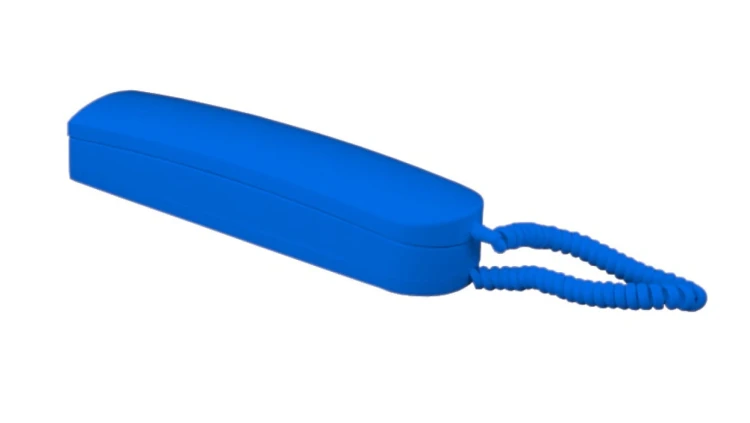 Domofon słuchawkowy unifon LM-8/W-5 SOFT niebieski