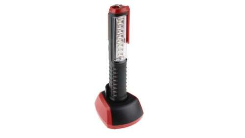 Lampa inspekcyjna akumulatorowa zasięg 500 mm, Litowo-jonowy RS PRO