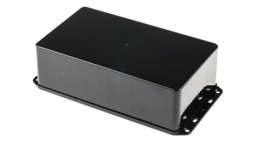 Obudowa Czarny z kołnierzem IP54, 210 x 112 x 61mm, RS PRO