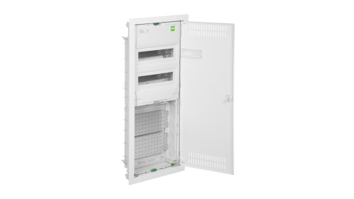 Rozdzielnica modułowa MSF TWIN RP 2x12 (N+PE) + 2x12 podtynkowa multimedialna IK05 IP30 2015-02