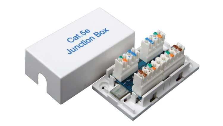 Box połączeniowy CAT5E UTP 8p8c LSA+/Krone KRJ45-VEB5