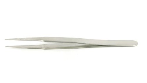 Pęseta, dł. +120, antymagnetyczna, materiał: Stal nierdzewna, RS PRO
