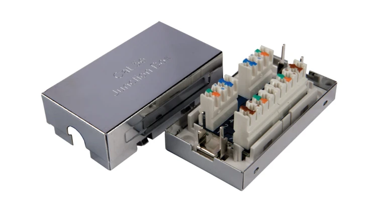 Box połączeniowy CAT5E STP 8p8c LSA+/Krone KRJS45-VEB5