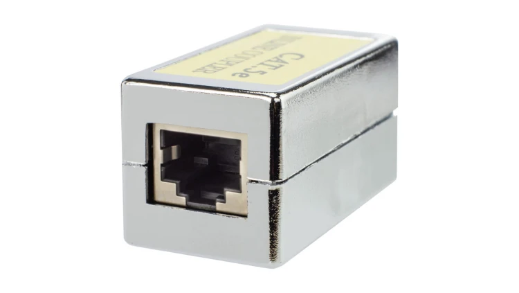 Łącznik modularny 2xRJ45 8P8C kat.5e FTP beczka NEKU