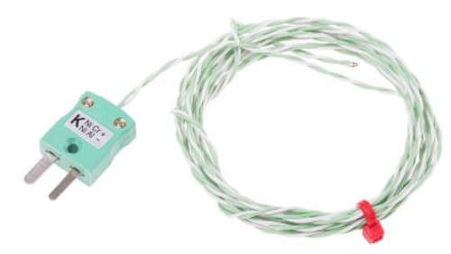 Termopara typ K do +250C 2m kabel 2m IEC