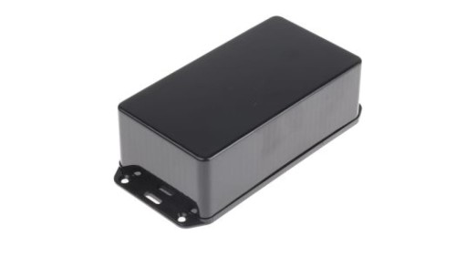 Obudowa Czarny z kołnierzem IP65, 173.4 x 82.4 x 50.5mm, RS PRO