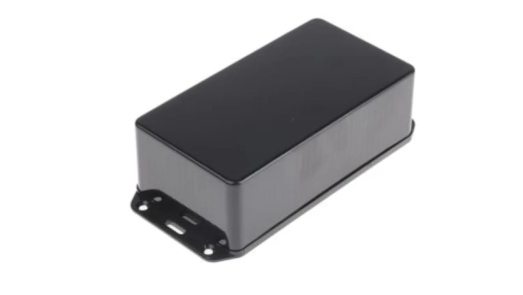 Obudowa Czarny z kołnierzem IP65, 173.4 x 82.4 x 50.5mm, RS PRO