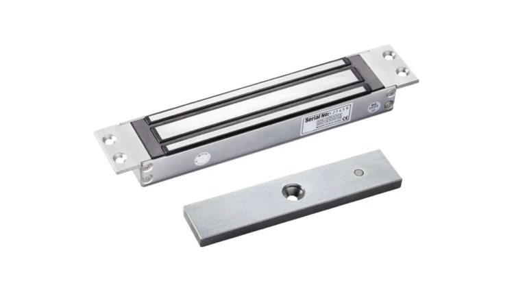 Zwora elektromagnetyczna wpuszczana 280kg z sygnalizacją